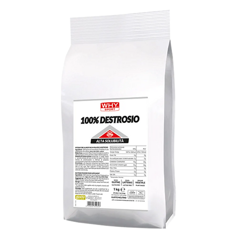 100% Destrosio Why Sport Neutro – confezione da 1 Kg
