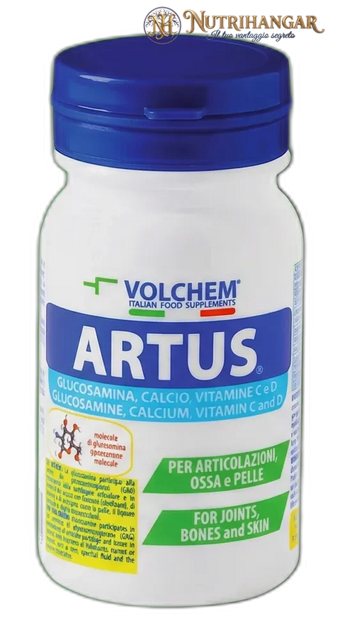 Confezione di Artus® Volchem integratore per il benessere articolare e osseo.