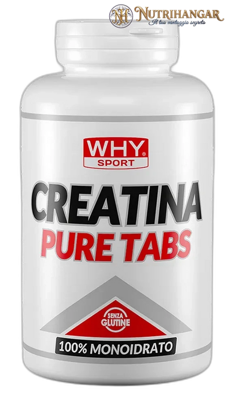 Creatina Pure Tabs Why Sport: Massima Forza Muscolare