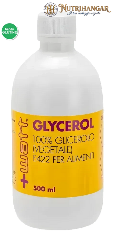 Confezione Glycerol +Watt glicerolo vegetale per idratazione