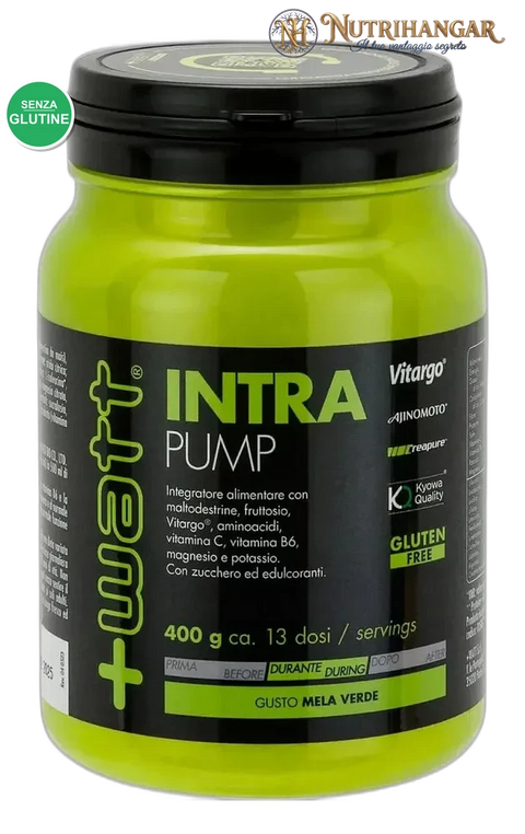 Confezione Intra Pump +Watt integratore intra workout con aminoacidi