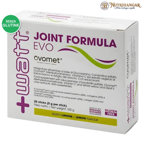Confezione Joint Formula Evo +Watt integratore per articolazioni e tendini