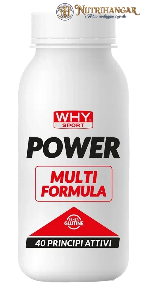 Flacone di Power Multiformula Whey Why Sport in compresse