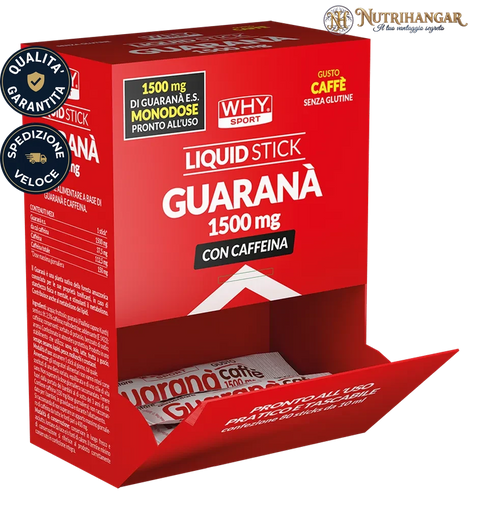 Guaranà 1500 Mg Why Sport - Supporto Energetico per lo Sportivo