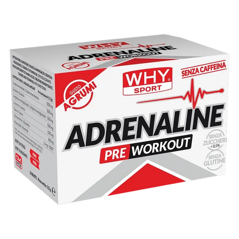 Adrenaline Why Sport – scatola da 10 Bustine