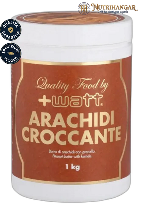 Arachidi Croccante +Watt - Sostegno al Fabbisogno dello Sportivo