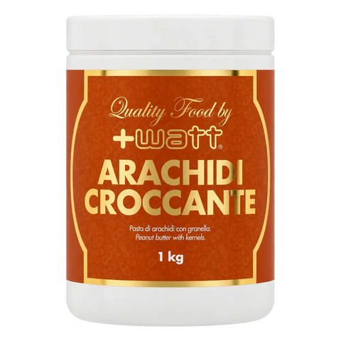 Arachidi Croccante +Watt – barattolo da 1 kg