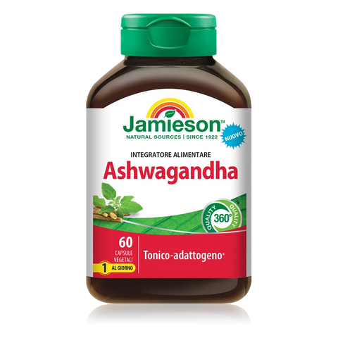 Ashwagandha Jamieson – barattolo da 60 capsule