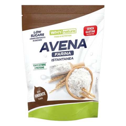 Avena Farina Why Nature Fondente – doypack da 1 Kg