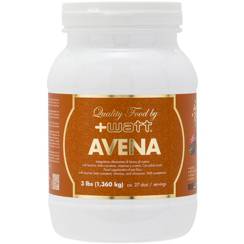 Avena Quality Food +Watt - Gusto Cacao - Barattolo da 3 lbs