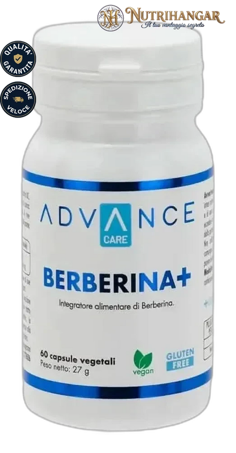 Flacone di Berberina+ +Watt, integratore per il controllo della glicemia e del colesterolo