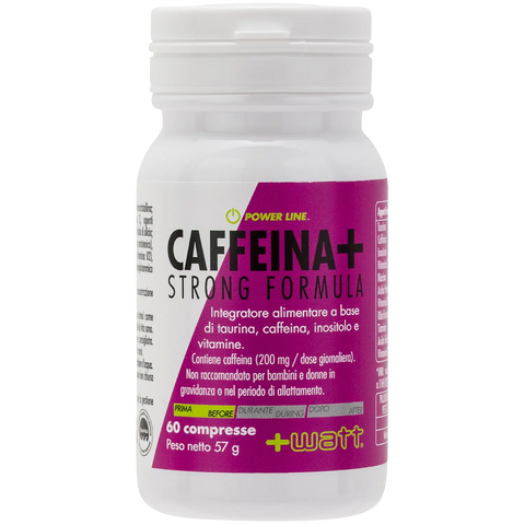 Caffeina+ Strong Formula +Watt - Barattolo da 60 compresse