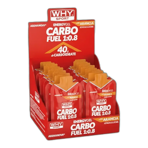 Carbo Fuel 1:0.8 Why Sport – box da 15 pezzi / Arancia