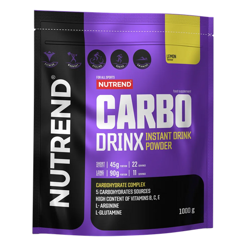 Carbodrinx Nutrend Limone – busta da 1000 g