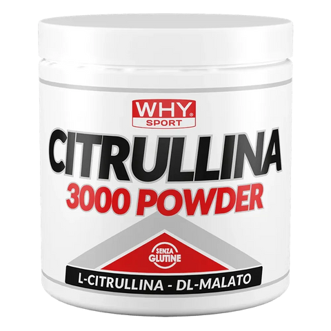 Citrullina 3000 Powder Why Sport – barattolo da 201 gr
