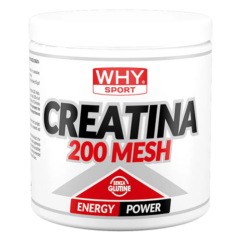 Creatina 200 Mesh Why Sport Neutro – barattolo da 200 gr