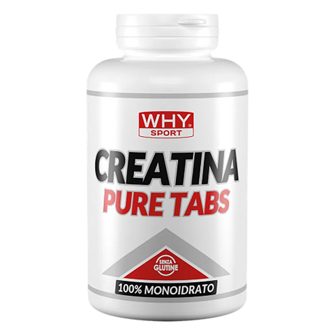 Creatina Pure Tabs Why Sport – barattolo da 180 Compresse