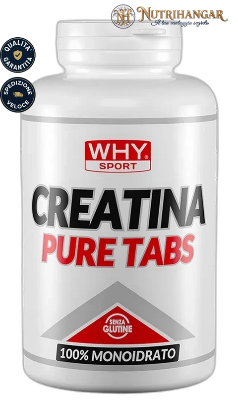 Creatina Pure Tabs Why Sport: Massima Forza Muscolare