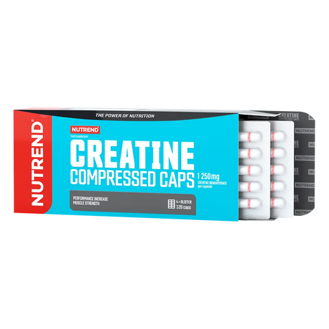 Creatine Compressed Caps Nutrend – confezione da 120 capsule