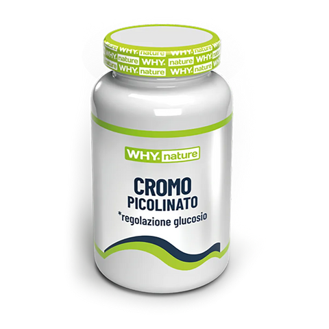 Cromo Picolinato Why Nature – barattolo da 90 capsule