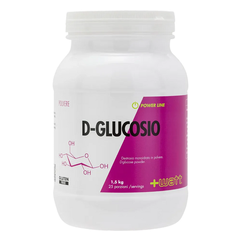 D-Glucosio +Watt – barattolo da 1,5kg