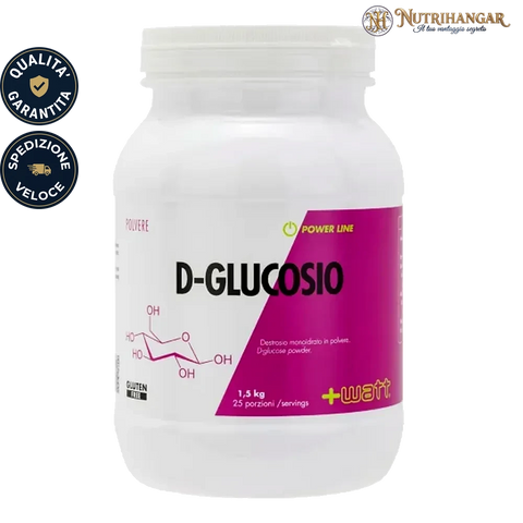 Integratore D-Glucosio +Watt polvere per recupero energia 1.5 kg