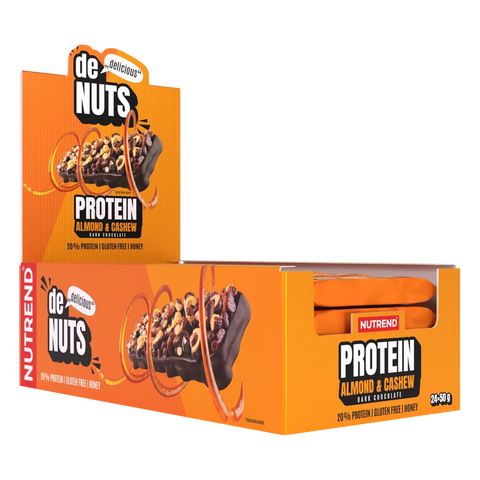 Denuts Protein Nutrend Mandorla e Anacardi – box da 24 Barrette da 50 g