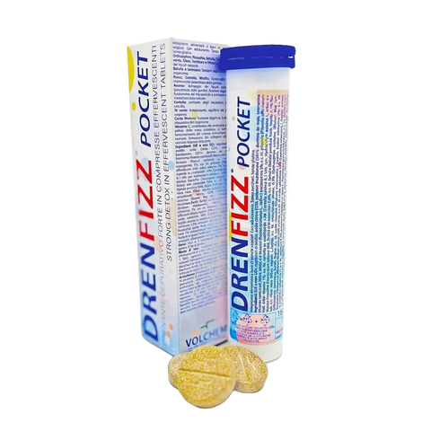 Drenfizz® Volchem - Gusto Frutti Rossi - Tubo da 18 Compresse Effervescenti