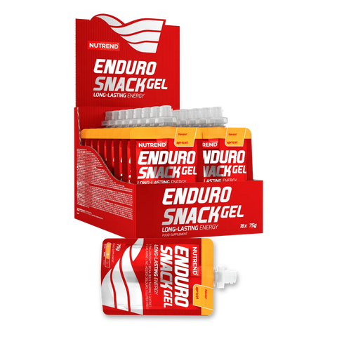 Endurosnack Nutrend Albicocca – box da 16 Bustine da 75 g
