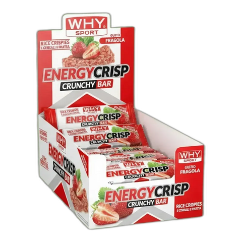 Energy Crisp Why Sport – box da 24 Barrette / Fragola