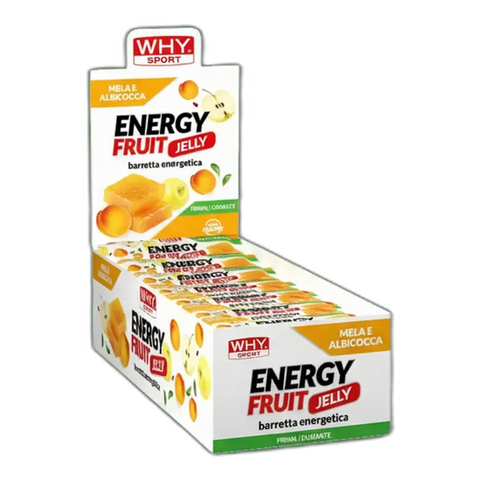 Energy Fruit Why Sport – box da 35 Barrette / Mela albicocca