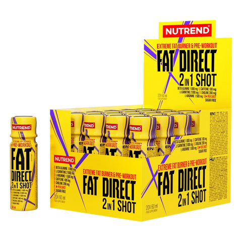 Fat Direct Shot Nutrend – box da 20 Shot da 60 ml