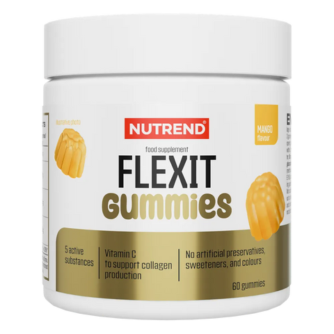 Flexit Gummies Nutrend Mango – barattolo da 60 caramelle gommose