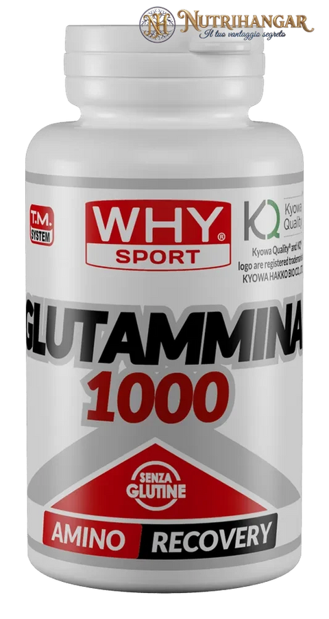 Glutammina 1000 - Why Sport - Integratore alimentare - Why sport