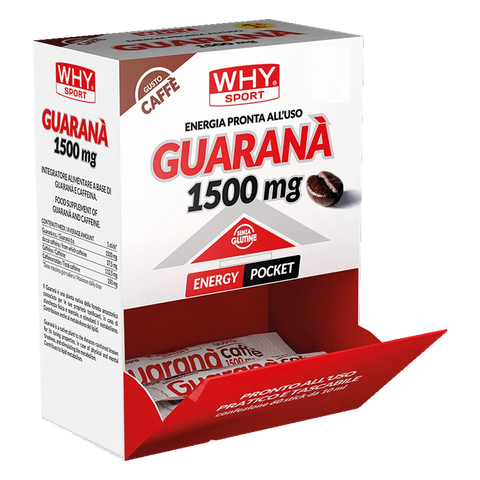 Guaranà 1500 mg Why Sport Caffè – box da 80 stick