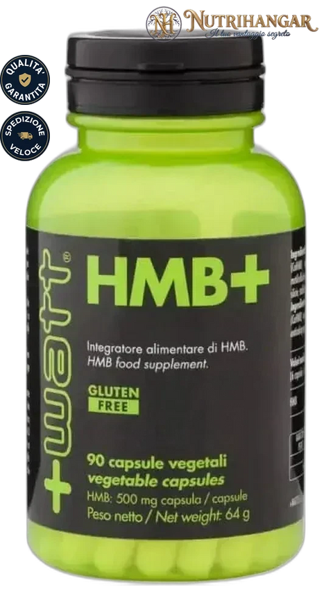 Confezione HMB+ - +Watt integratore anticatabolico e forza