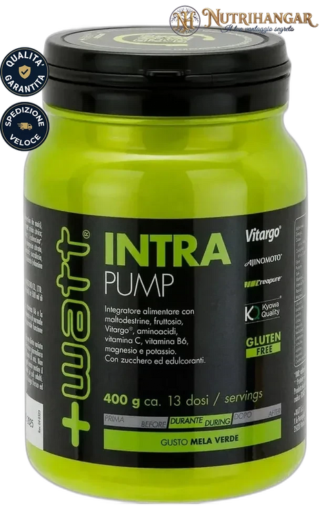 Confezione Intra Pump +Watt integratore intra workout con aminoacidi