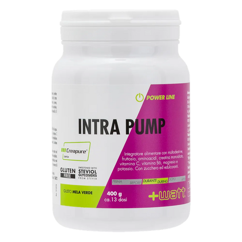 Intra Pump +Watt Mela Verde – barattolo da 400 g