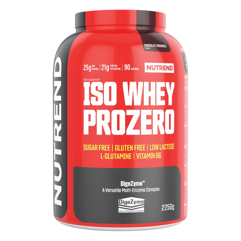 Iso Whey Prozero Nutrend Chocolate Brownies – barattolo da 2250 g
