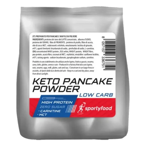 Keto Pancake Powder Sportyfoods – busta da 150 gr