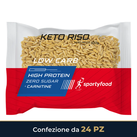 Keto Riso Sportyfood – confezione da 24 pezzi