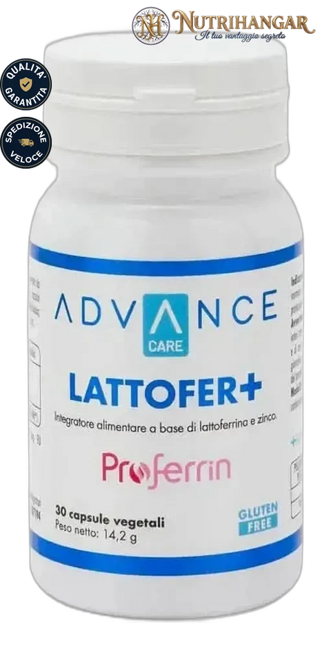 Confezione Lattofer+ - +Watt integratore lattoferrina e zinco