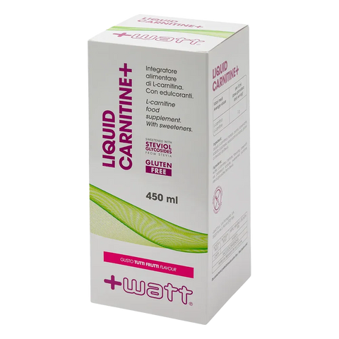 Liquid Carnitine+ +Watt Tutti i Frutti – flacone da 450 ml