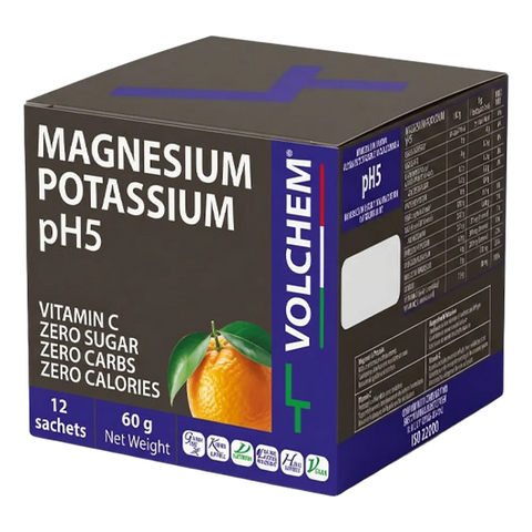 Magnesium Potassium pH5 Volchem Arancia – box da 12 bustine da 5 g