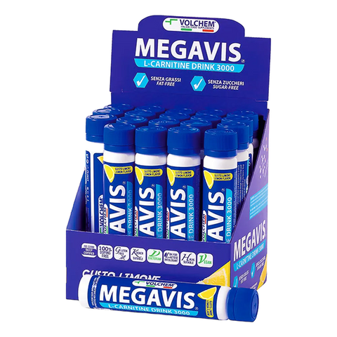 Megavis® Drink 3000 Volchem Limone – box da 20 Flaconcini da 25 ml