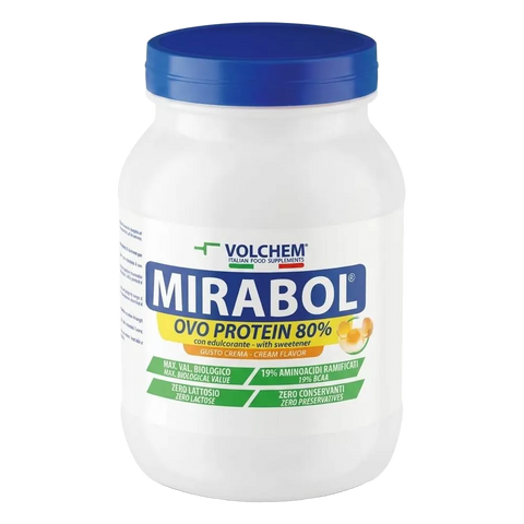 Mirabol® Ovo Protein 80 Volchem Crema di Limone – barattolo da 750 gr