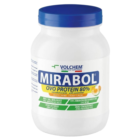 Mirabol® Ovo Protein 80 Volchem - Gusto Crema di Limone - Barattolo da 750 gr