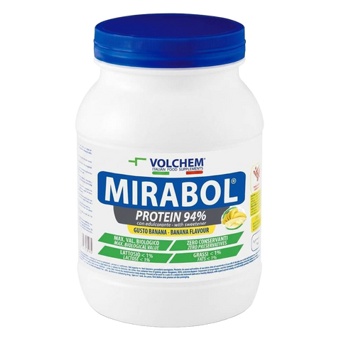 Mirabol® Protein 94 Volchem - Gusto Banana - Barattolo da 750 gr