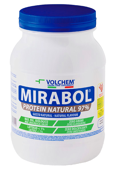 Mirabol® Protein Natural 97 Volchem - Barattolo da 750 gr