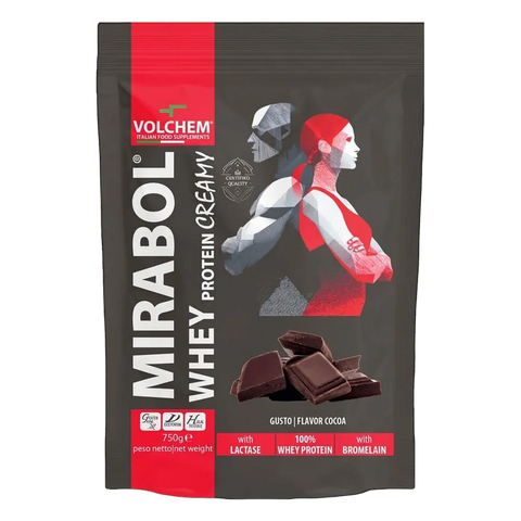 Mirabol® Whey Protein Creamy Volchem Cioccolato – doypack da 750 gr